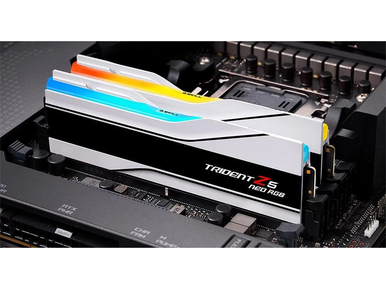 G.Skill Trident Z5 Neo RGB DDR5-6000 - 48GB - CL28 - Dual Channel (2 pcs) - AMD EXPO - Weiß mit RGB