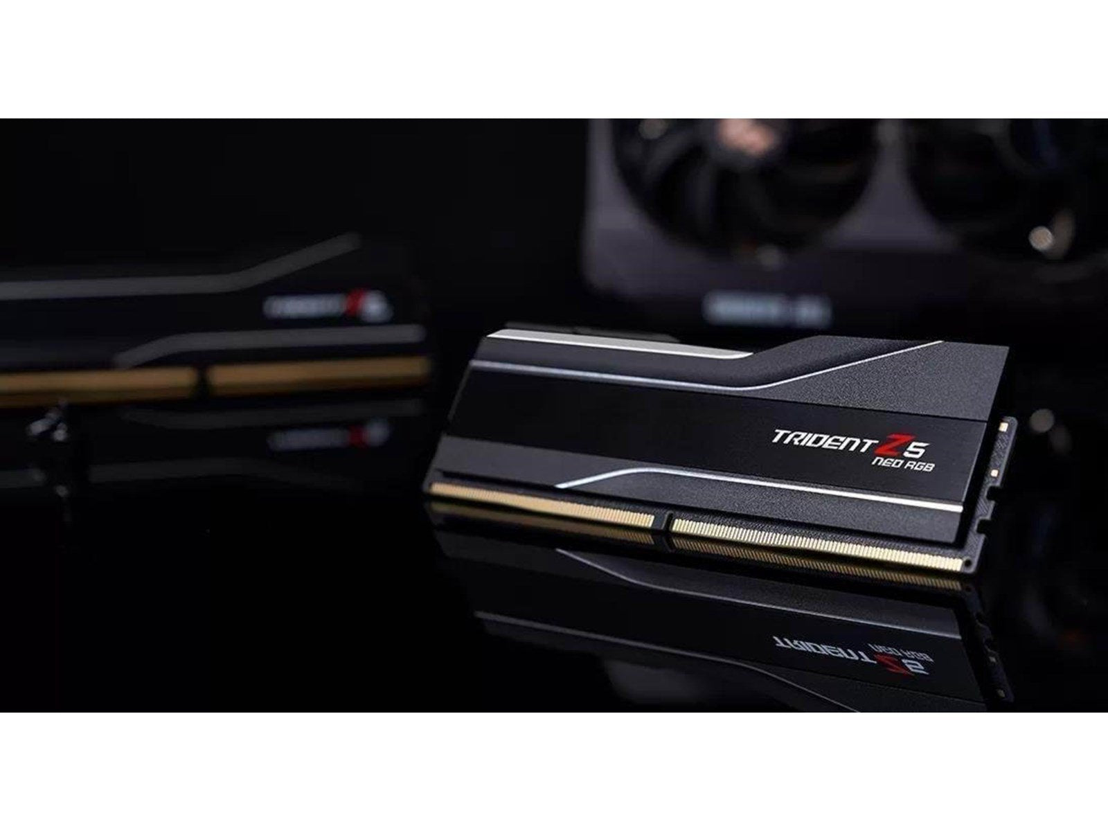 G.Skill Trident Z5 Neo RGB DDR5-6000 - 96GB - CL28 - Dual Channel (2 pcs) - AMD EXPO - Schwarz mit RGB