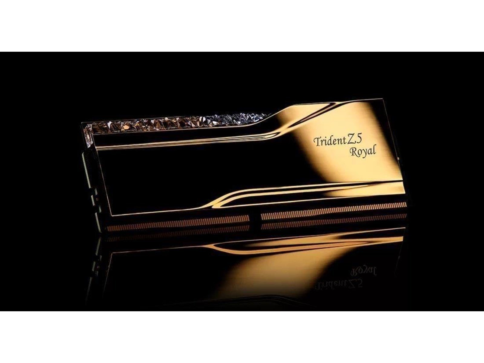 G.Skill Trident Z5 Royal DDR5-6000 - 64GB - CL28 - Dual Channel (2 pcs) - Intel XMP - Gold mit RGB