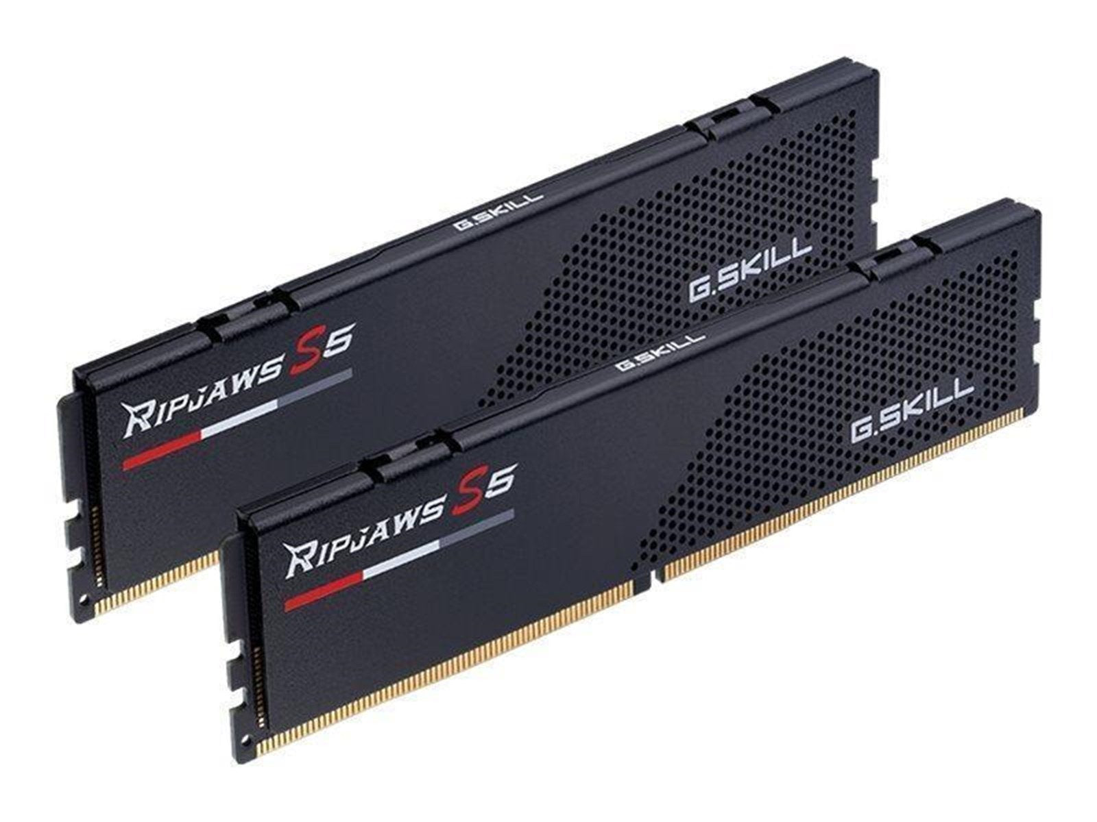 G.Skill Ripjaws S5 DDR5-6000 - 48GB - CL30 - Dual Channel (2 pcs) - Intel XMP - Schwarz