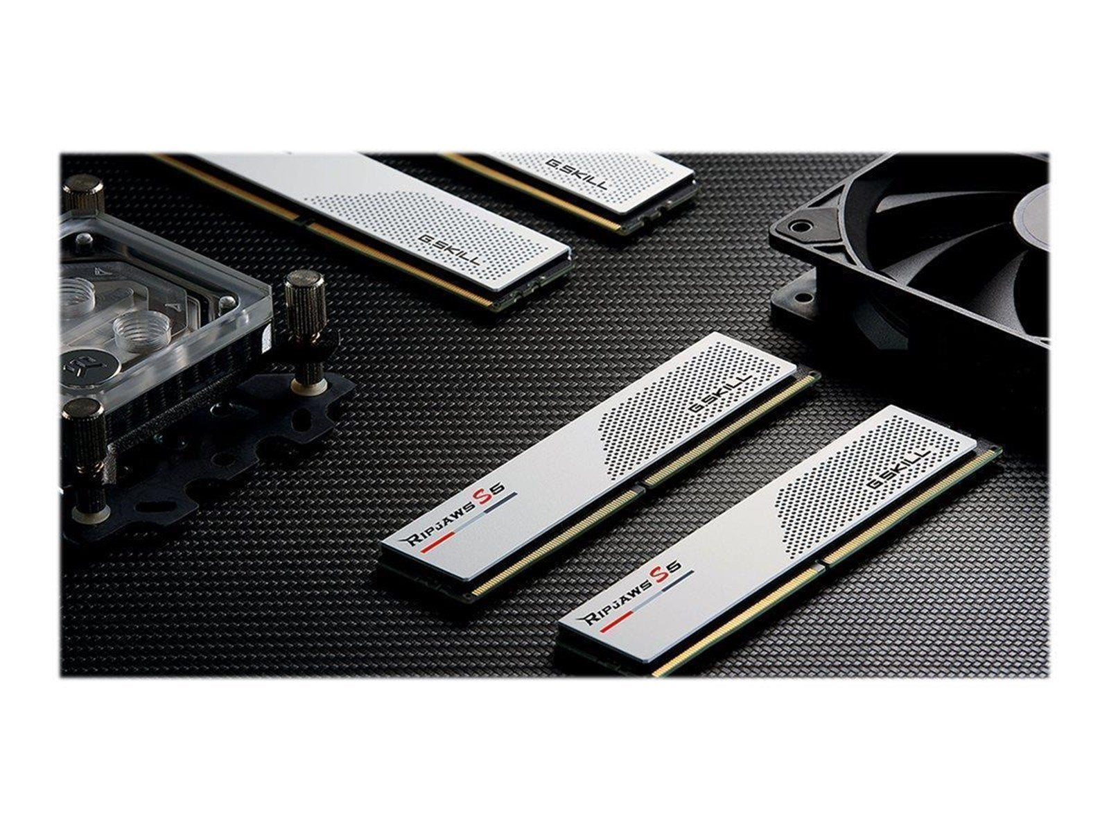 G.Skill Ripjaws S5 DDR5-6000 - 48GB - CL30 - Dual Channel (2 pcs) - Intel XMP - Weiß