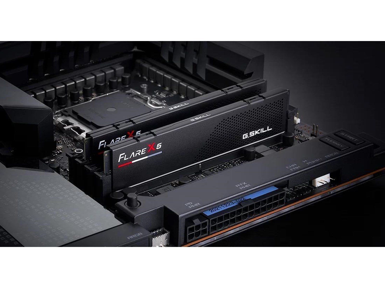 G.Skill Flare X5 DDR5-6000 - 48GB - CL30 - Dual Channel (2 pcs) - AMD EXPO - Schwarz