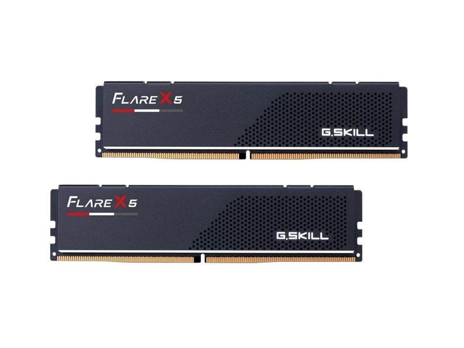 G.Skill Flare X5 DDR5-6000 - 64GB - CL28 - Dual Channel (2 pcs) - AMD EXPO - Schwarz
