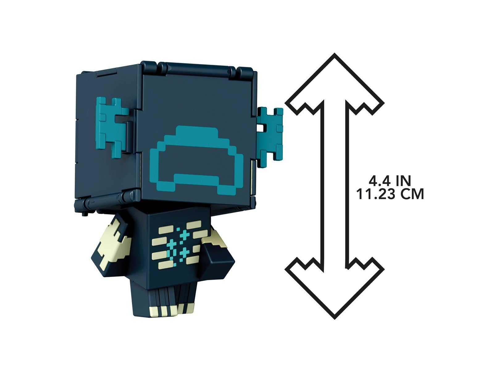 Minecraft - Flippin' Figure - Warden + Sculk Catal - Figur