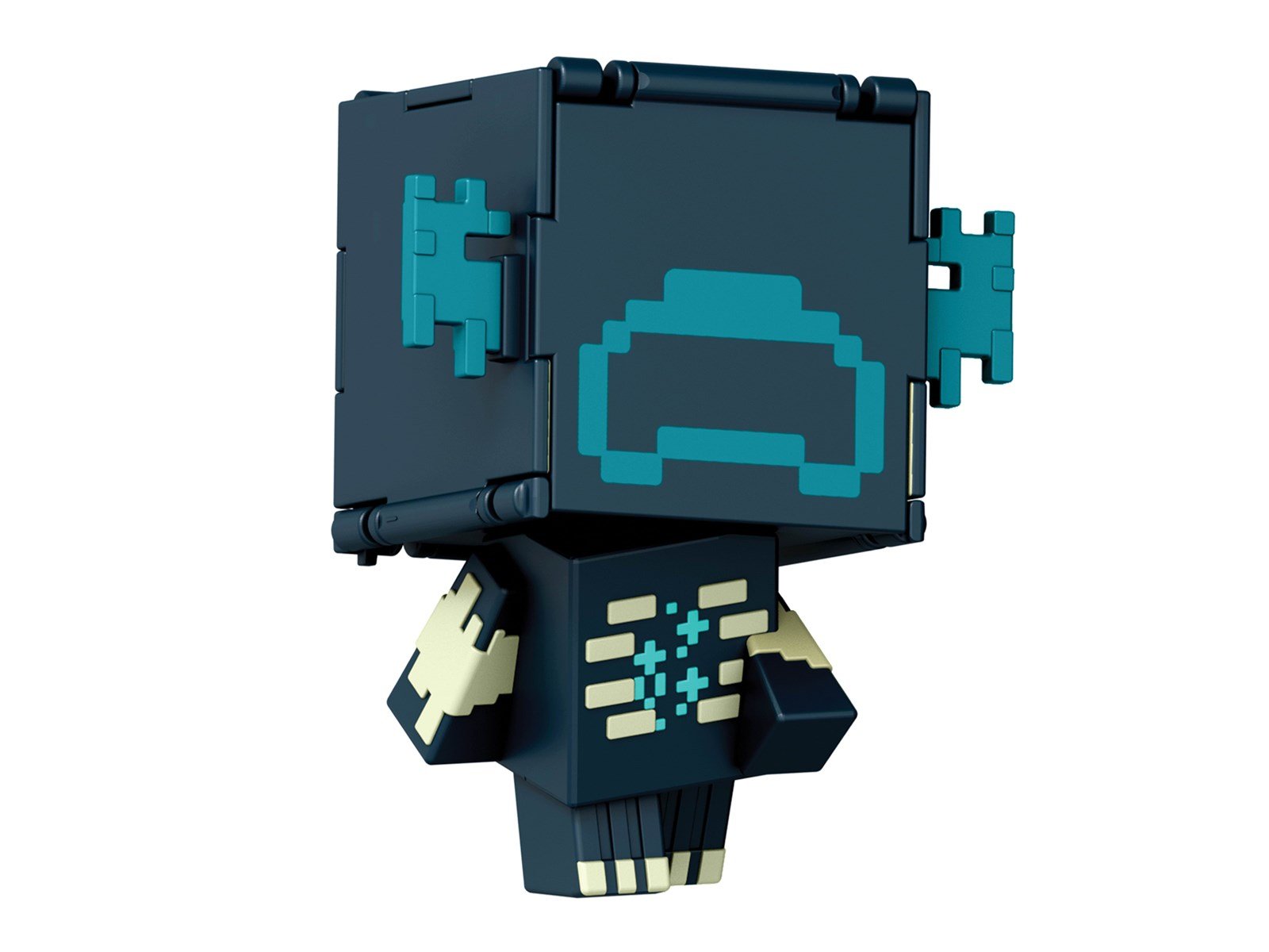 Minecraft - Flippin' Figure - Warden + Sculk Catal - Figur