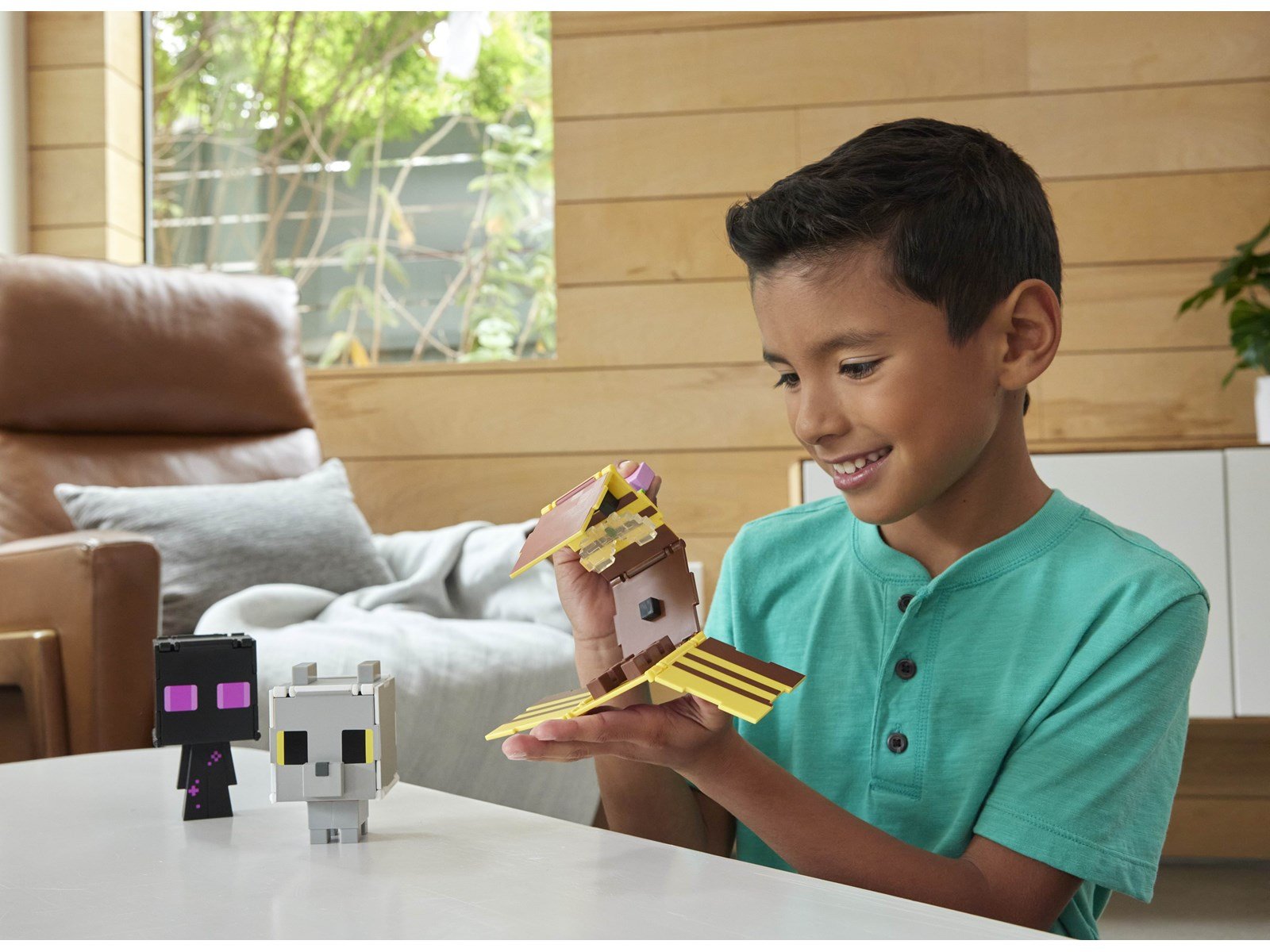 Minecraft - Flippin' Figure - Warden + Sculk Catal - Figur