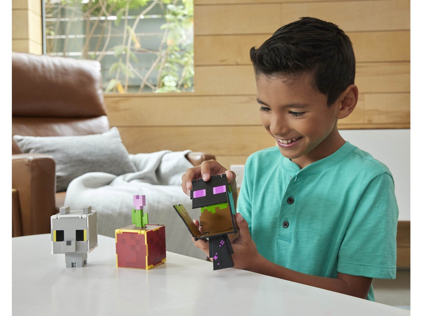 Minecraft - Flippin' Figure - Warden + Sculk Catal - Figur