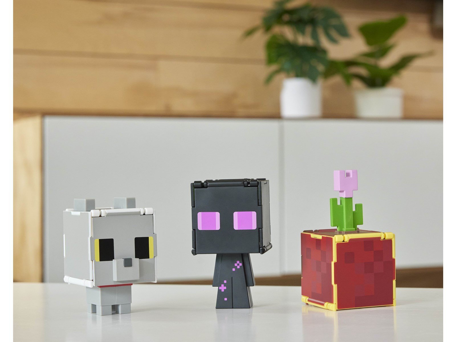 Minecraft - Flippin' Figure - Warden + Sculk Catal - Figur