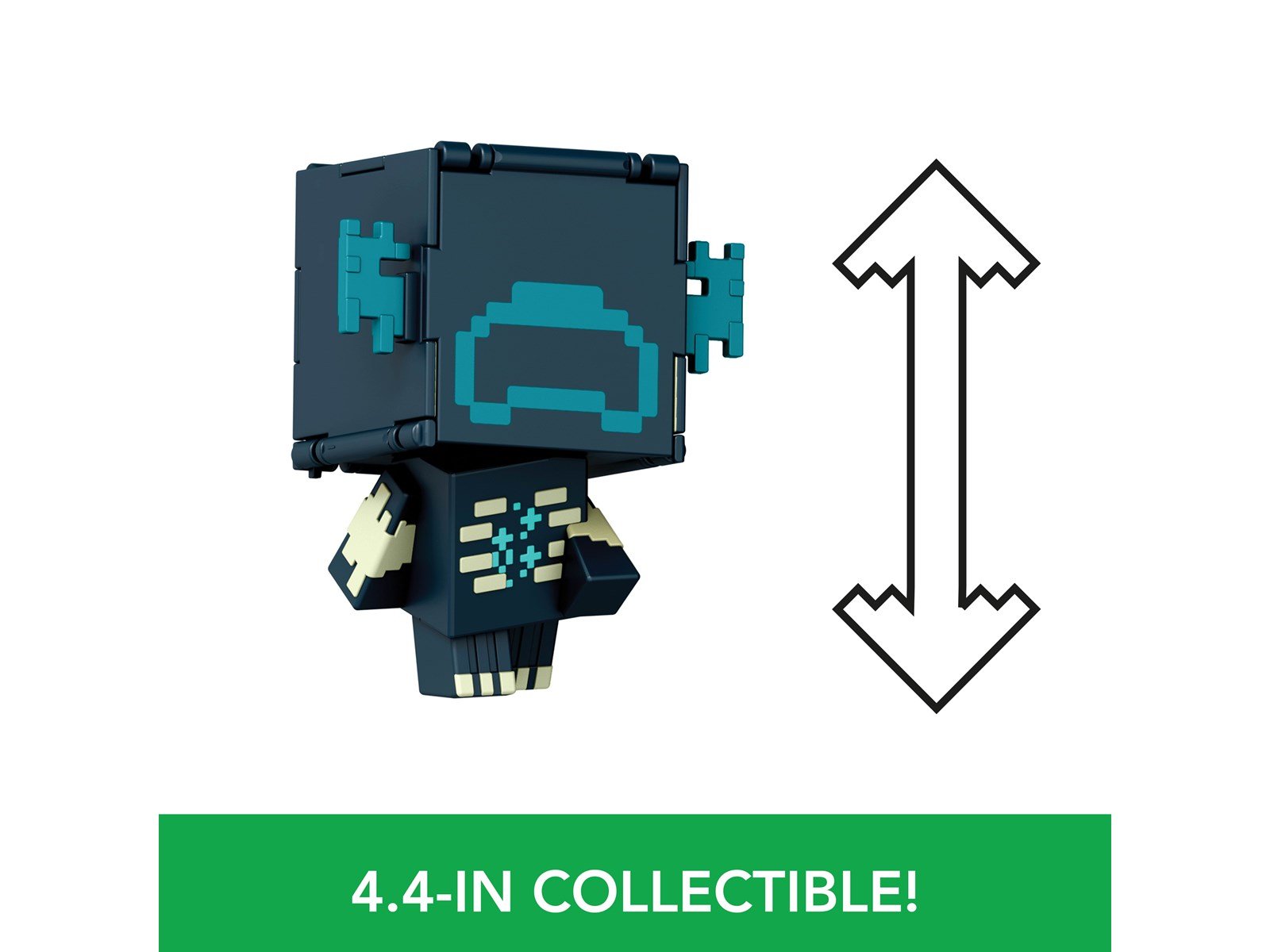 Minecraft - Flippin' Figure - Warden + Sculk Catal - Figur