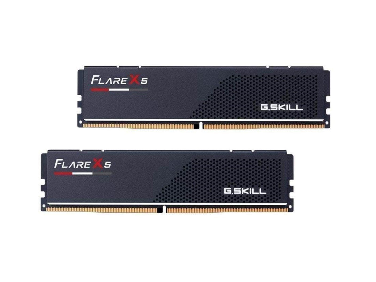 G.Skill Flare X5 DDR5-6000 - 96GB - CL30 - Dual Channel (2 pcs) - AMD EXPO - Schwarz