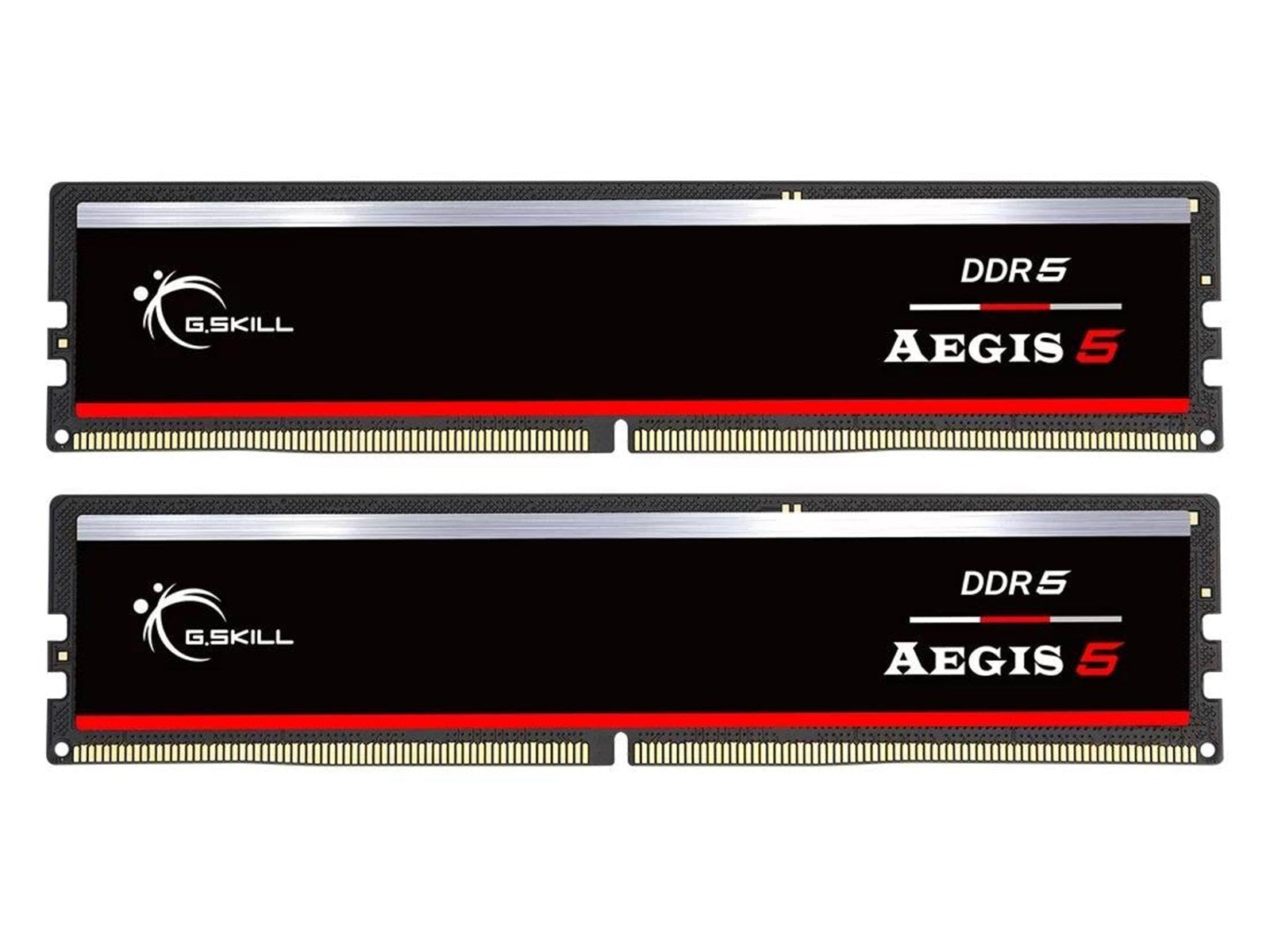 G.Skill AEGIS DDR5-5200 - 32GB - CL40 - Dual Channel (2 pcs) - AMD EXPO & Intel XMP - Schwarz