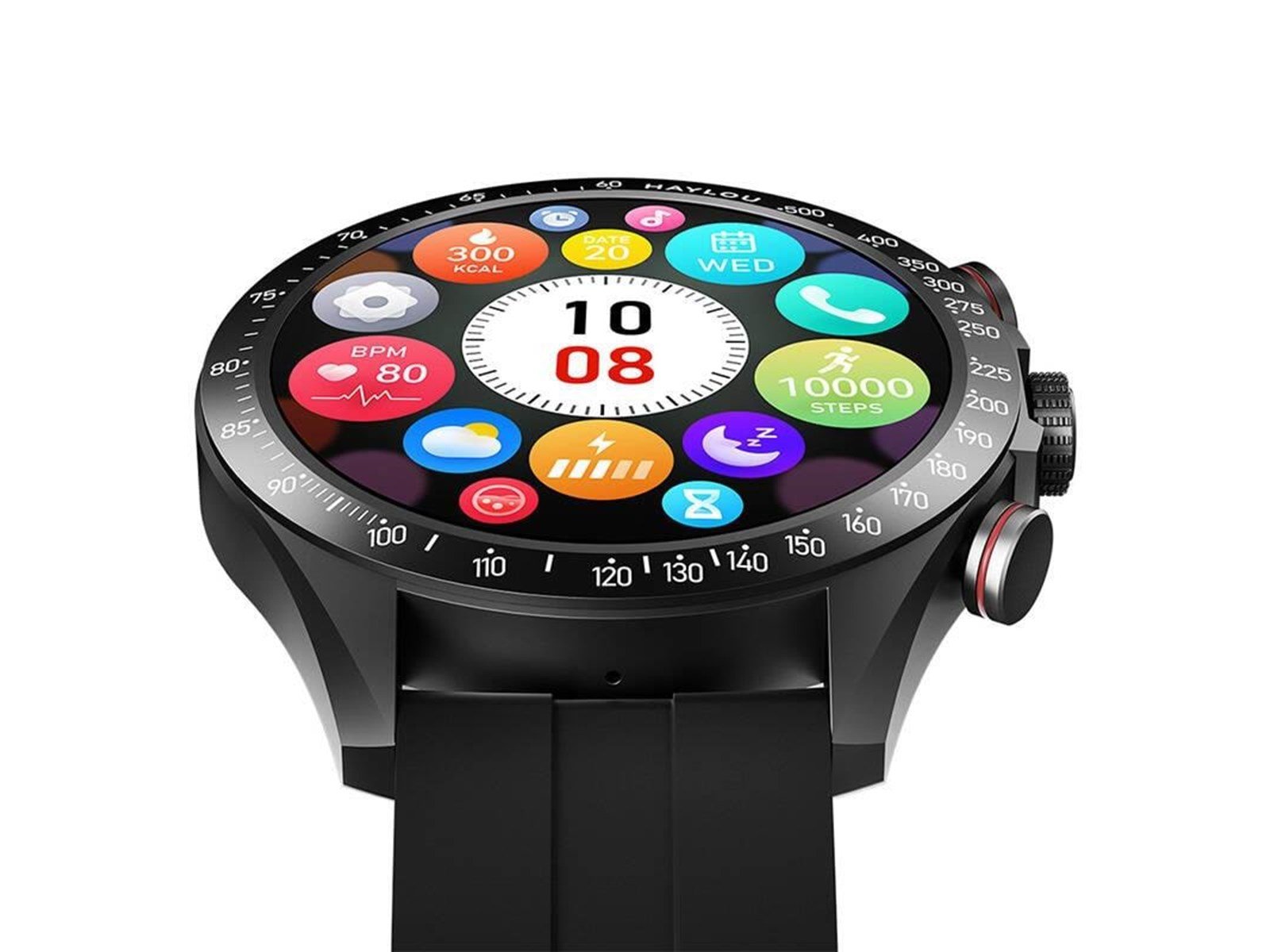 Haylou Solar Pro smartwatch (black)
