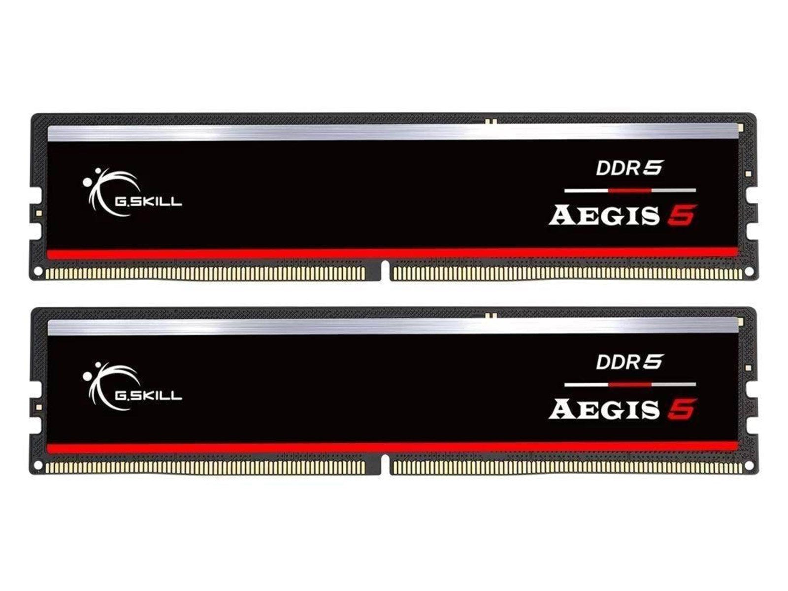 G.Skill AEGIS DDR5-5600 - 64GB - CL36 - Dual Channel (2 pcs) - AMD EXPO & Intel XMP - Schwarz