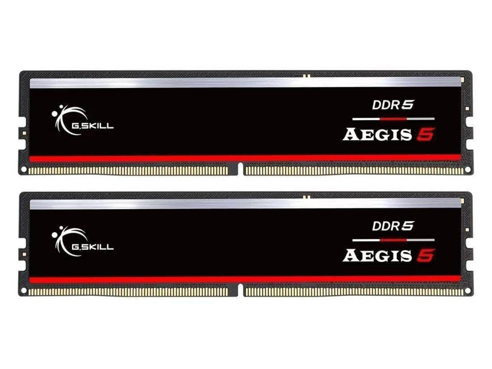 G.Skill AEGIS DDR5-6000 - 64GB - CL36 - Dual Channel (2 pcs) - AMD EXPO & Intel XMP - Schwarz