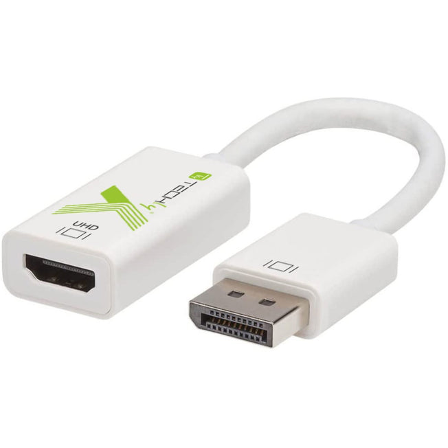 Techly Adapter - DisplayPort 1.2 Stecker 4K 60Hz auf HDMI 15