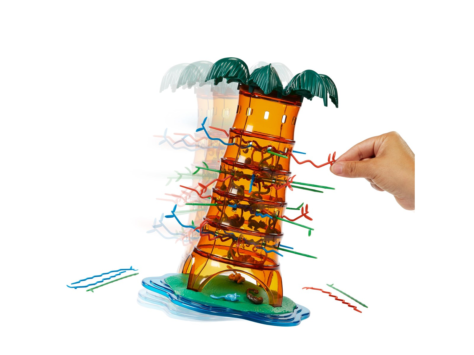Mattel Games Kerplunk Tumblin' Monkeys Rockin' Tree Party