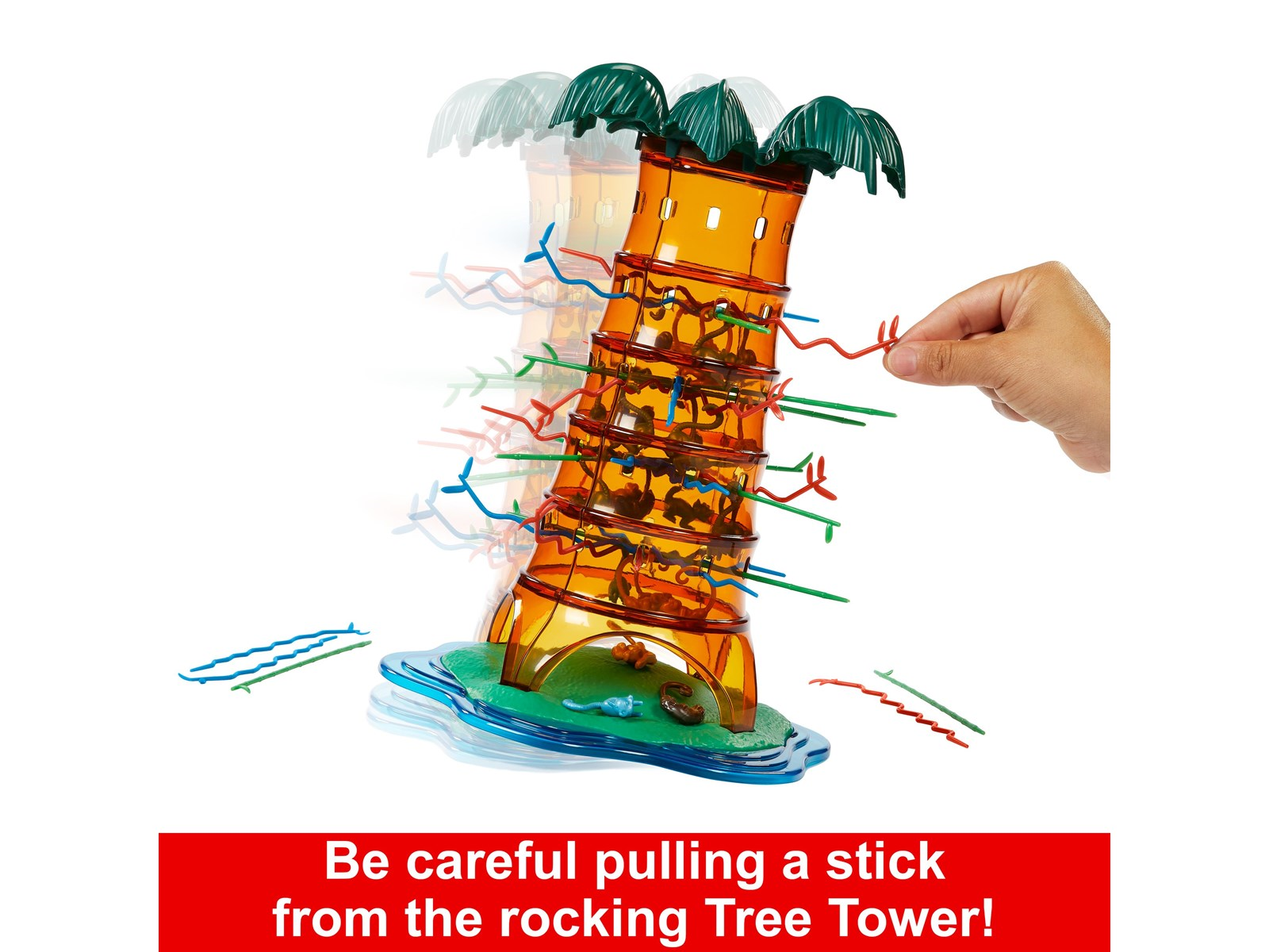 Mattel Games Kerplunk Tumblin' Monkeys Rockin' Tree Party