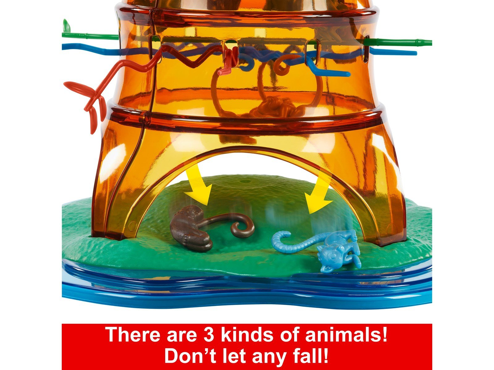 Mattel Games Kerplunk Tumblin' Monkeys Rockin' Tree Party