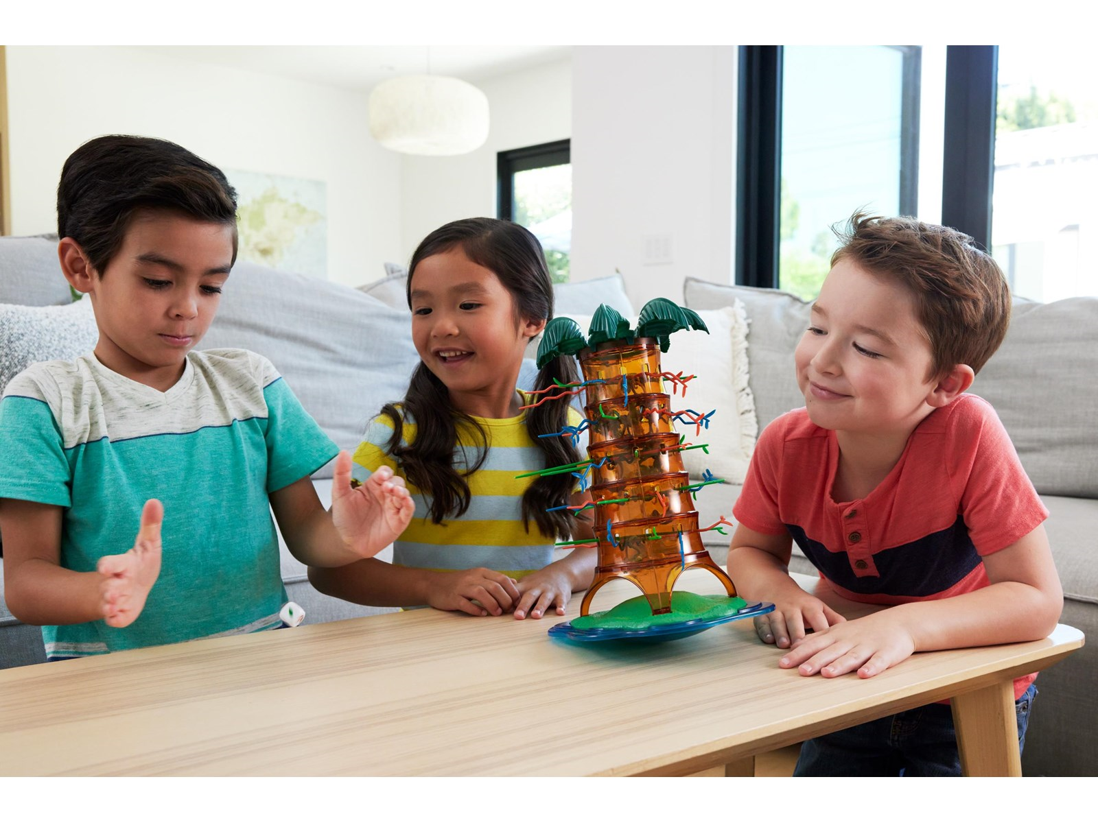 Mattel Games Kerplunk Tumblin' Monkeys Rockin' Tree Party