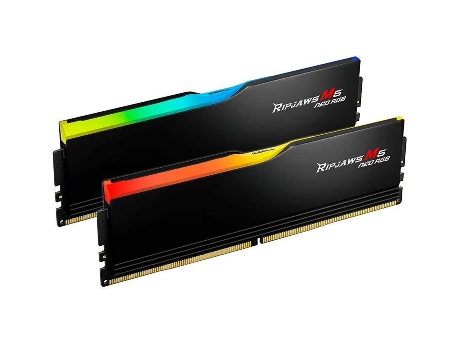 G.Skill Ripjaws M5 Neo RGB DDR5-6000 - 32GB - CL30 - Dual Channel (2 pcs) - AMD EXPO - Schwarz mit RGB