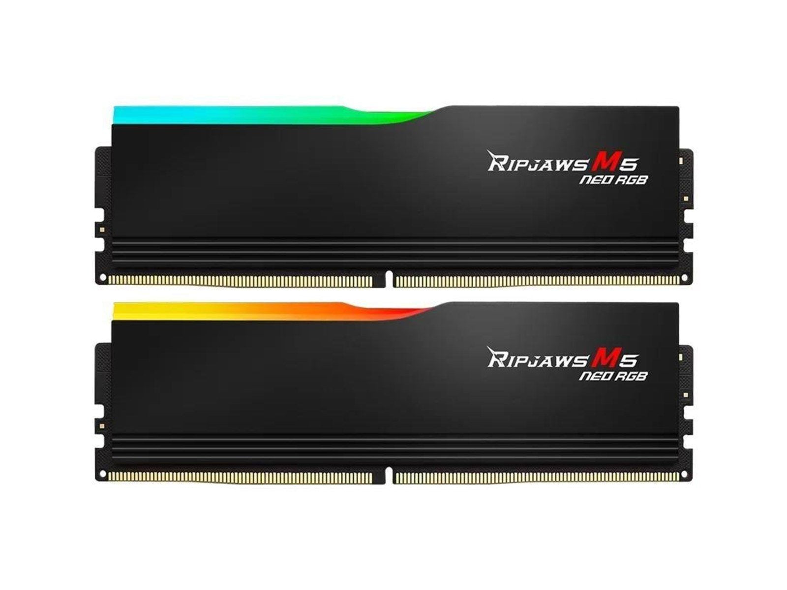 G.Skill Ripjaws M5 Neo RGB DDR5-6000 - 32GB - CL30 - Dual Channel (2 pcs) - AMD EXPO - Schwarz mit RGB
