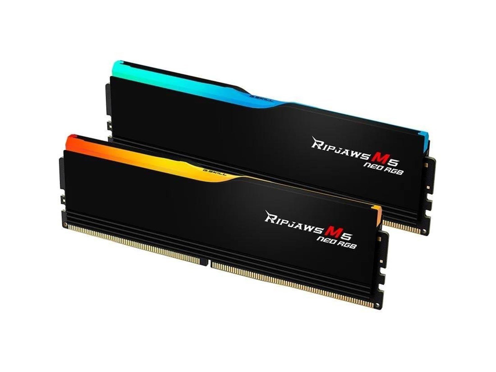 G.Skill Ripjaws M5 Neo RGB DDR5-6000 - 32GB - CL30 - Dual Channel (2 pcs) - AMD EXPO - Schwarz mit RGB