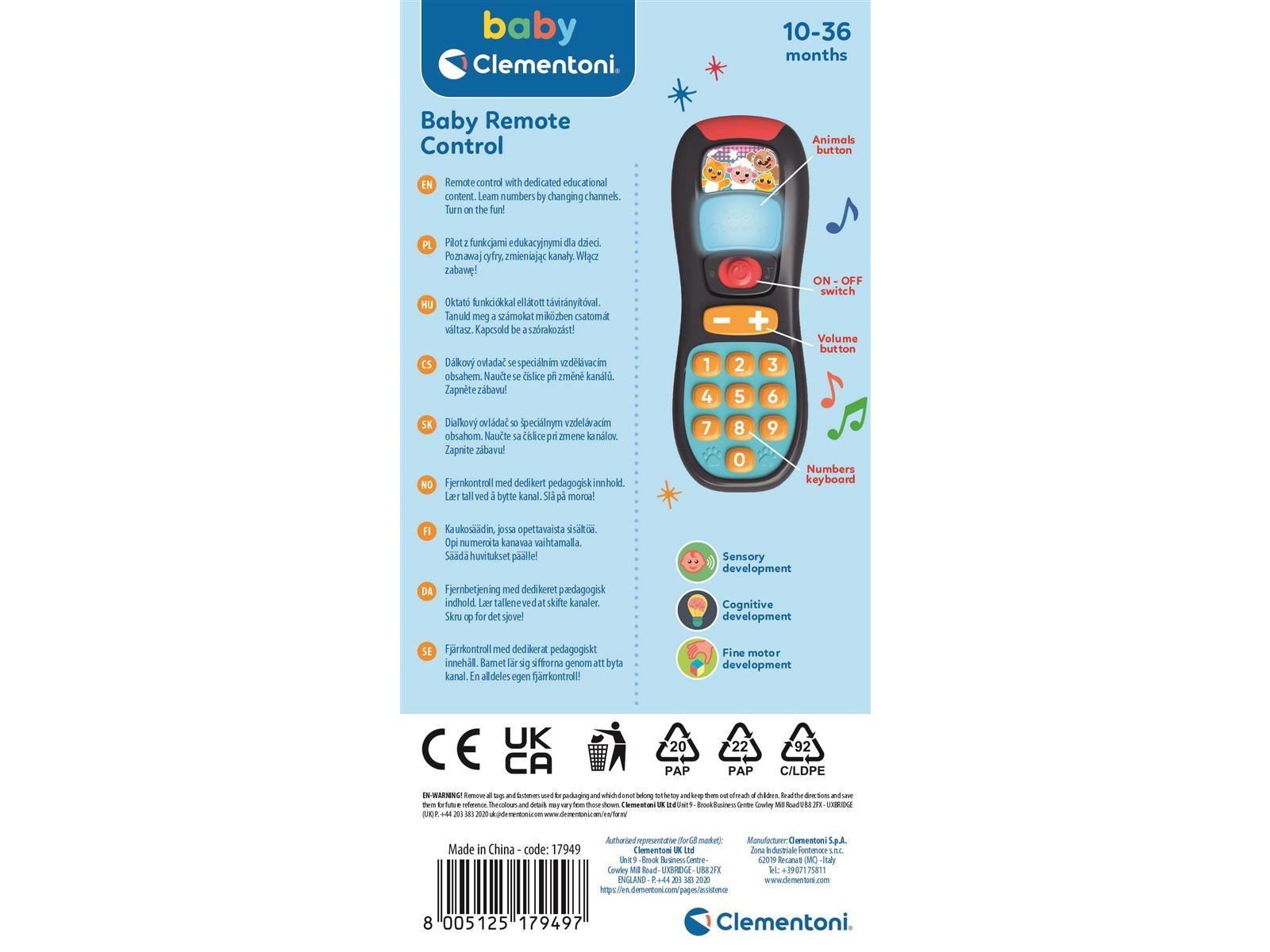 Clementoni Remote Controller