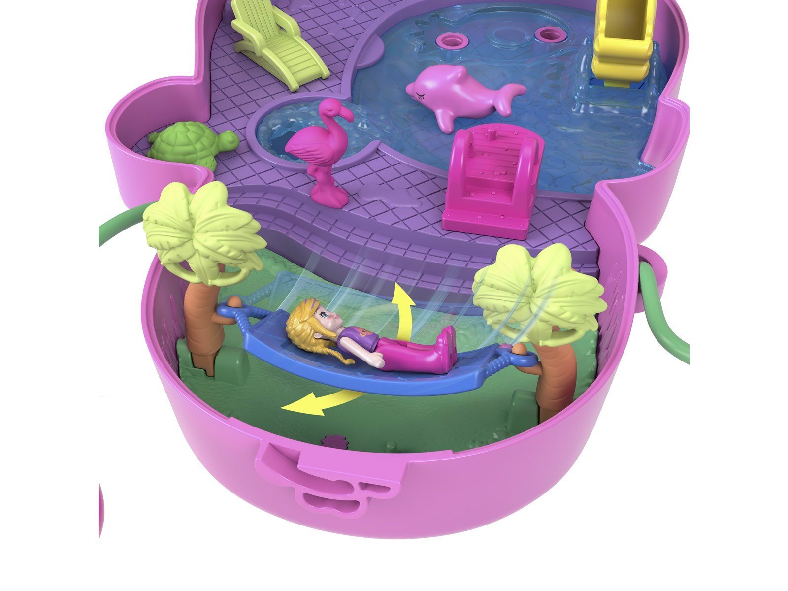 Polly Pocket Momma Monkey & Baby