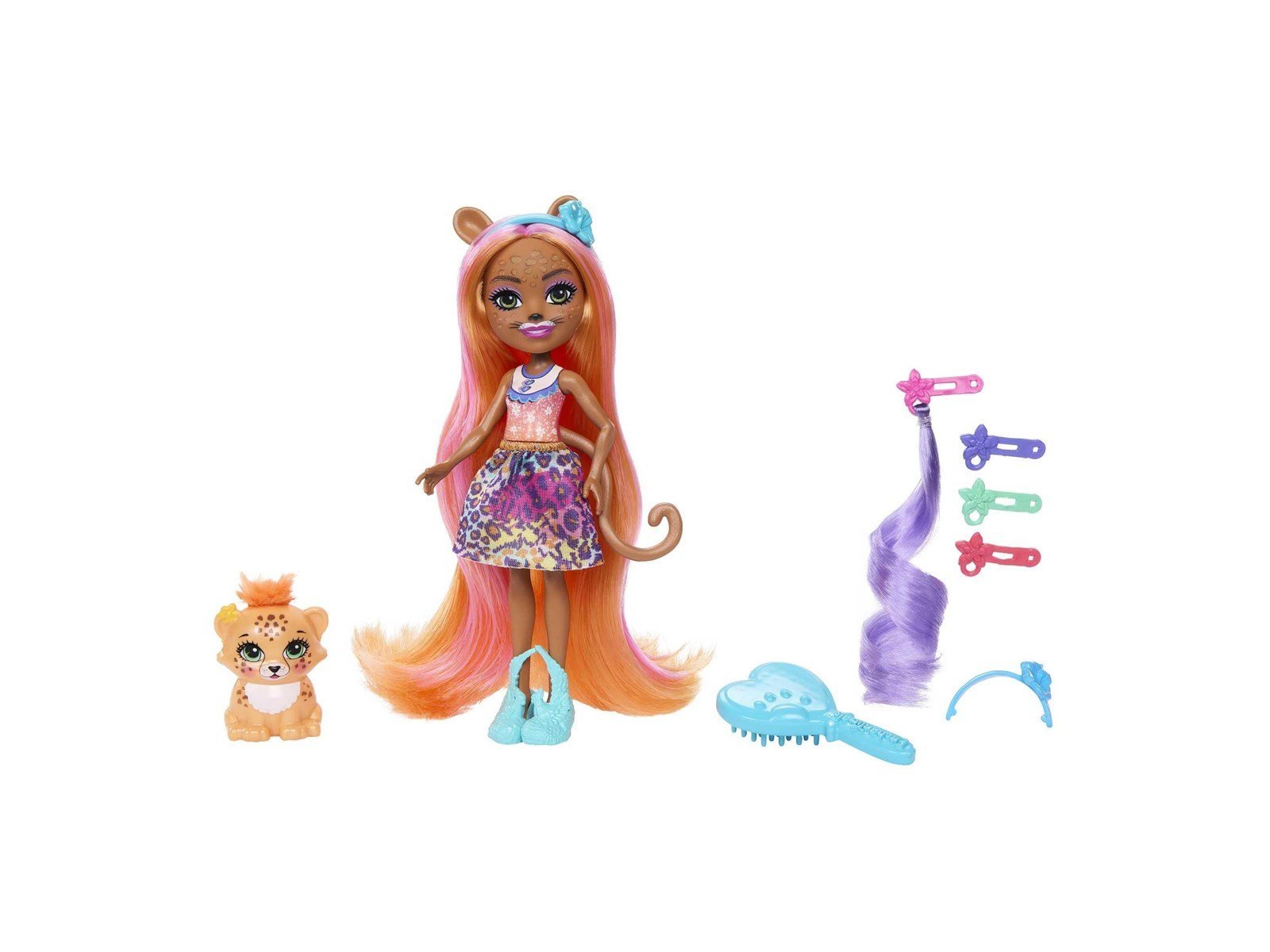 Enchantimals Glam Party Charisse Cheetah & Grinsy