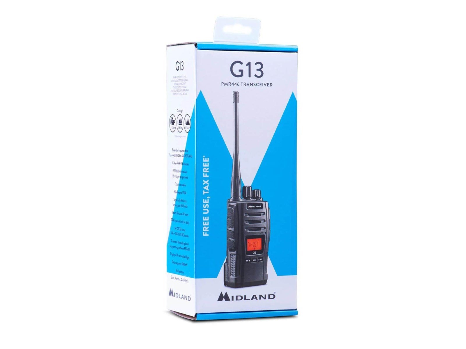 MIDLAND Walkie Talkie G13 PMR446 Transreceiver