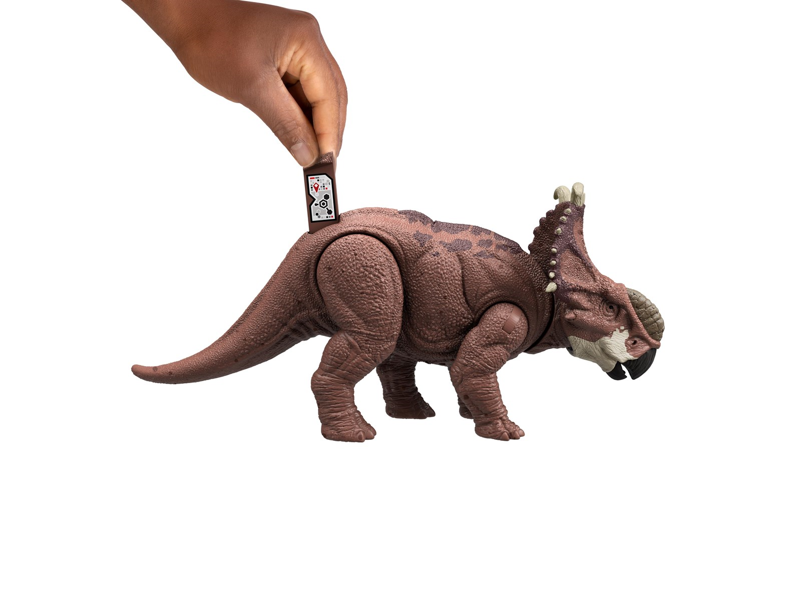 Jurassic World Chaos Theory Wild Roar Pachyrhinosaurus 28 cm