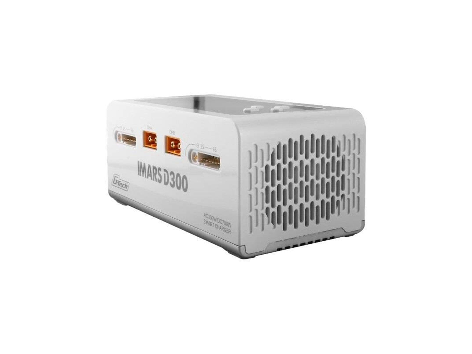Gens ace &Tattu IMARS D300 G-Tech Channel AC/DC 300W/700W RC Battery Charger-EU White
