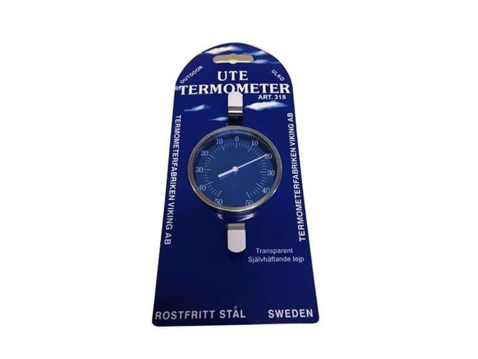 Termometerfabriken Thermometer In-/Outdoor Stainless steel