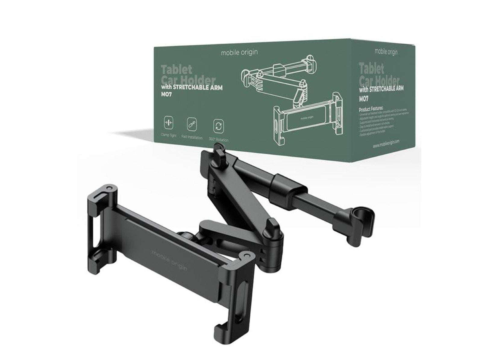 Mobile Origin Tablet Car Holder with Stretchable Arm MO7