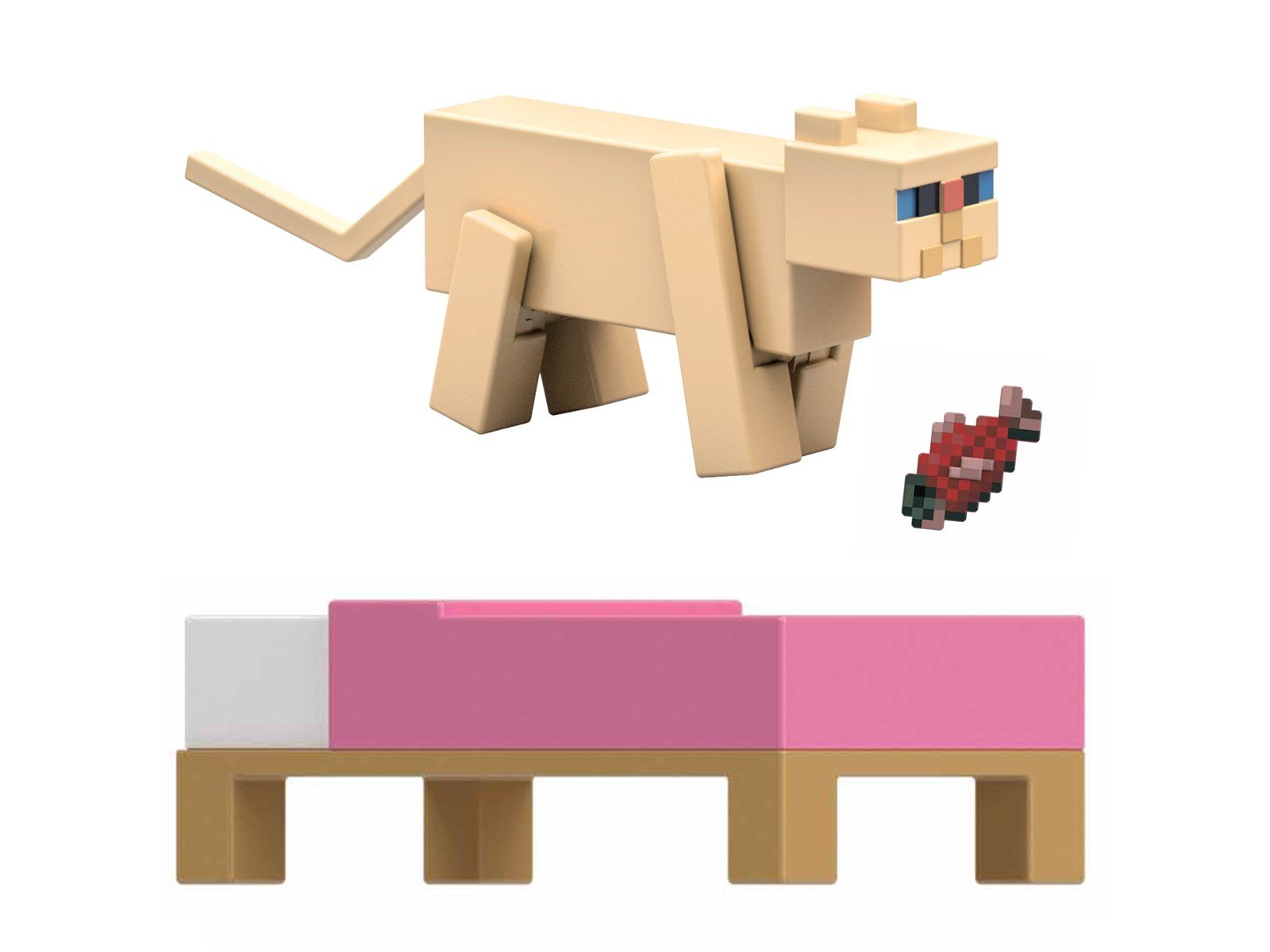 Minecraft - Persian Cat - Figur