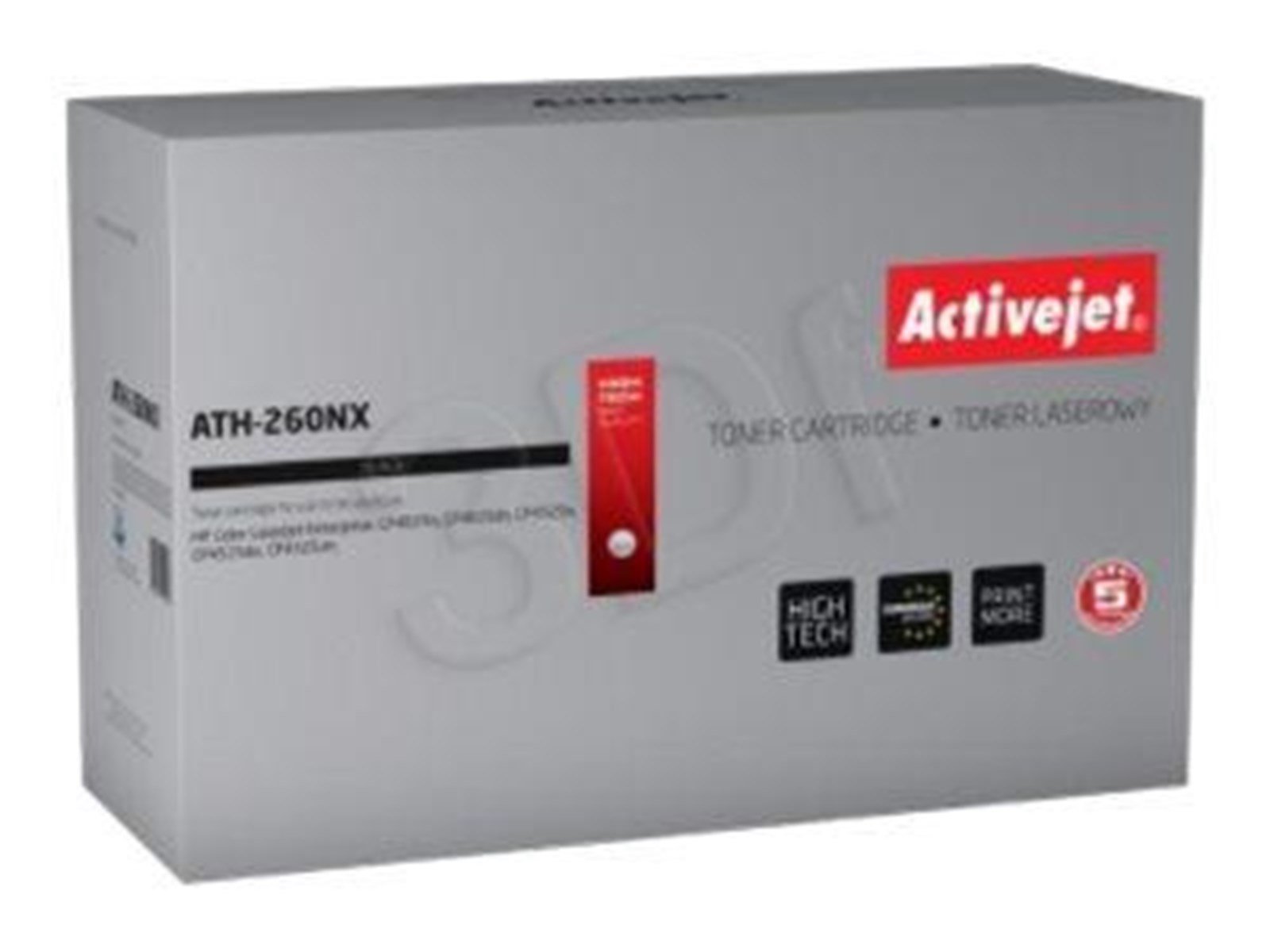 ActiveJet Supreme ATH-260NX - black - compatible - toner cartridge (alternative for: HP CE260X) - Tonerpatrone Schwarz