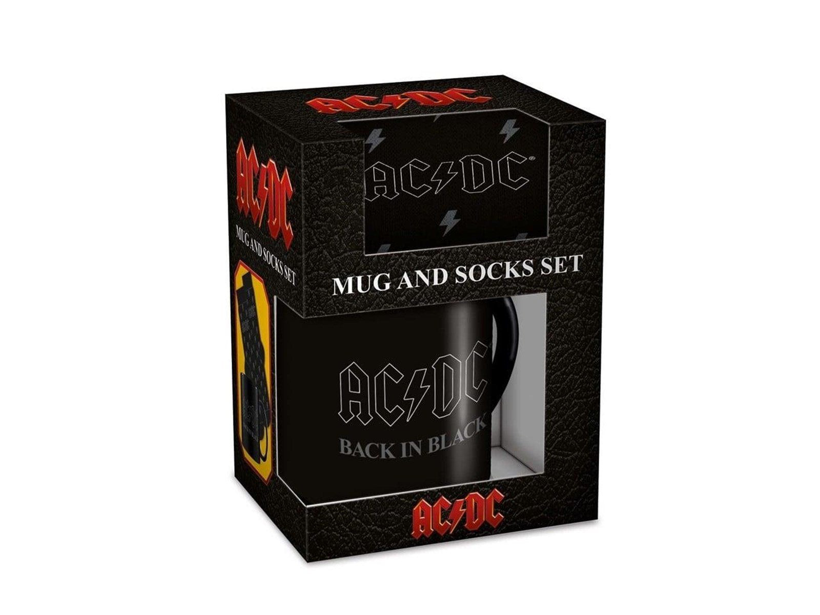 Pyramid - AC/DC Mug & Sock Set - UK 3-8 / EU 36-41 - Socken