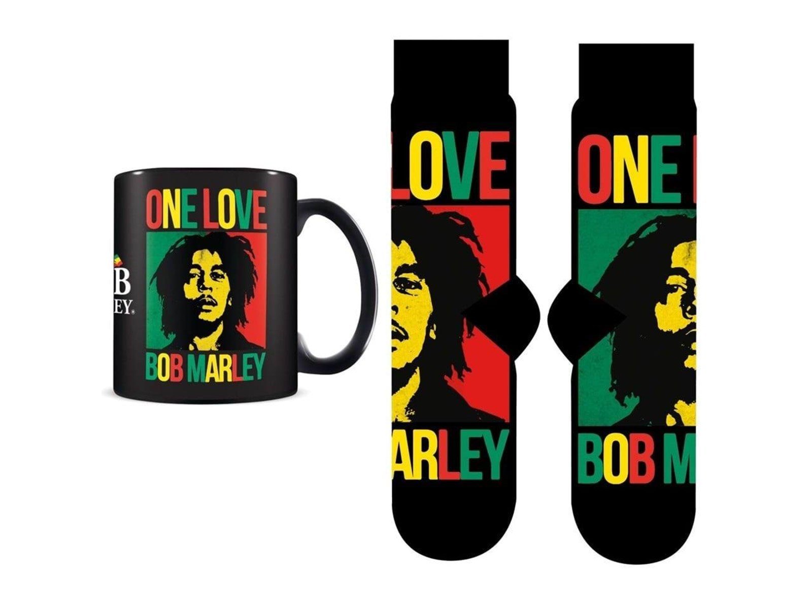 Pyramid - BOB MARLEY MUG & SOCK SET - UK size 3-8 / EU size 36-41 - Socken