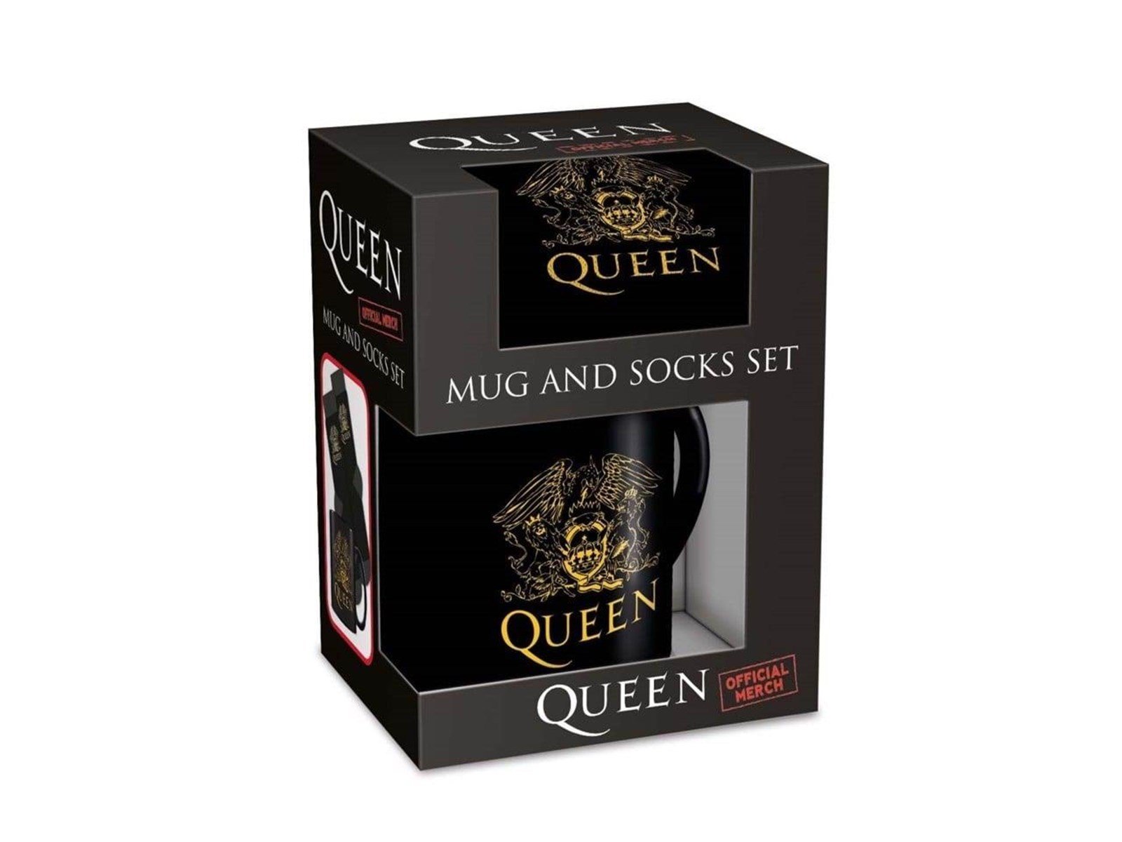 Pyramid - QUEEN Mug & Sock Set - UK sizes 3-8 (EU 36-41) - Socken