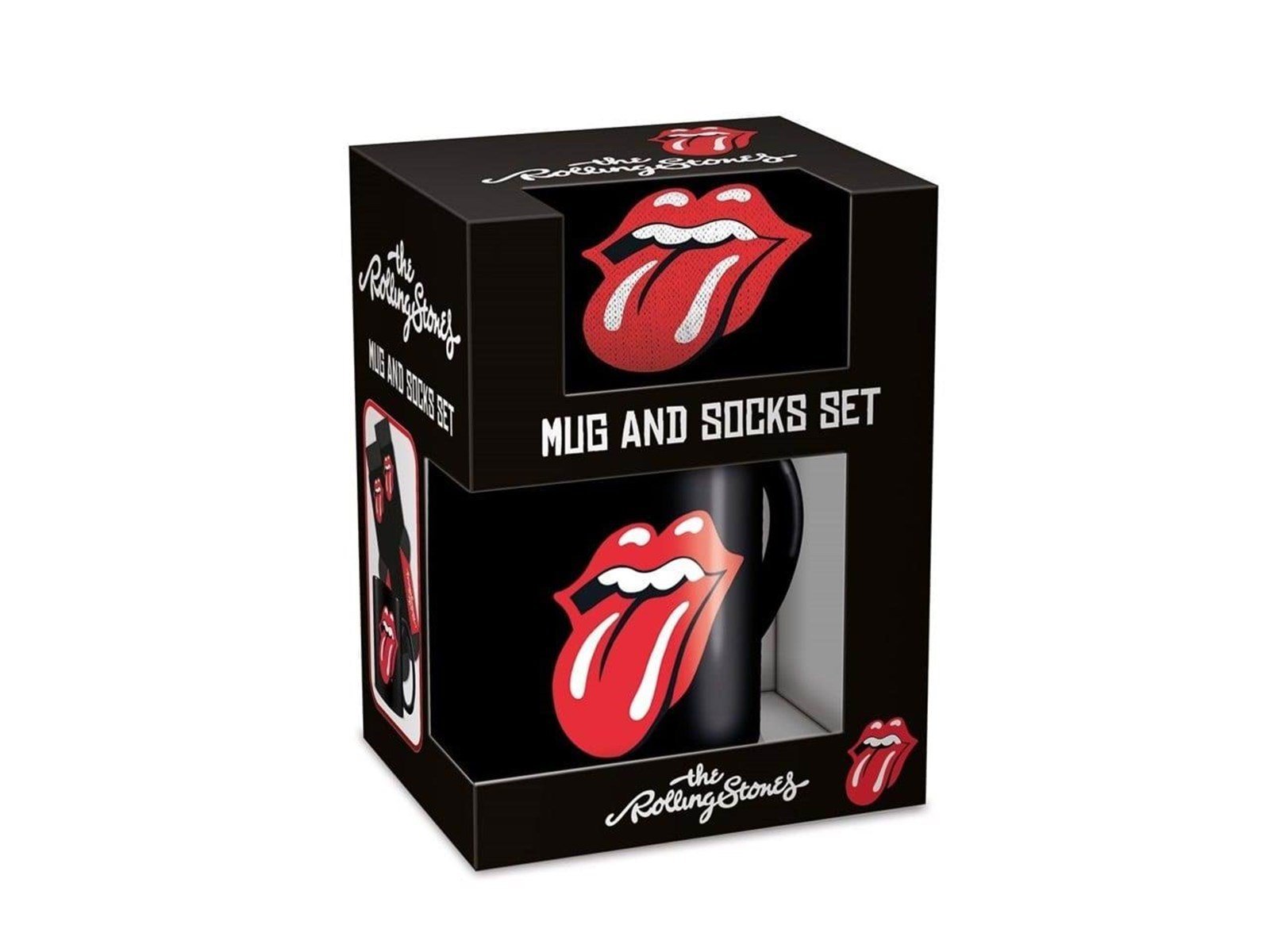 Pyramid - THE ROLLING STONES (HEAVY) MUG and SOCKS - UK 3-8 / EU 36-41 - Socken