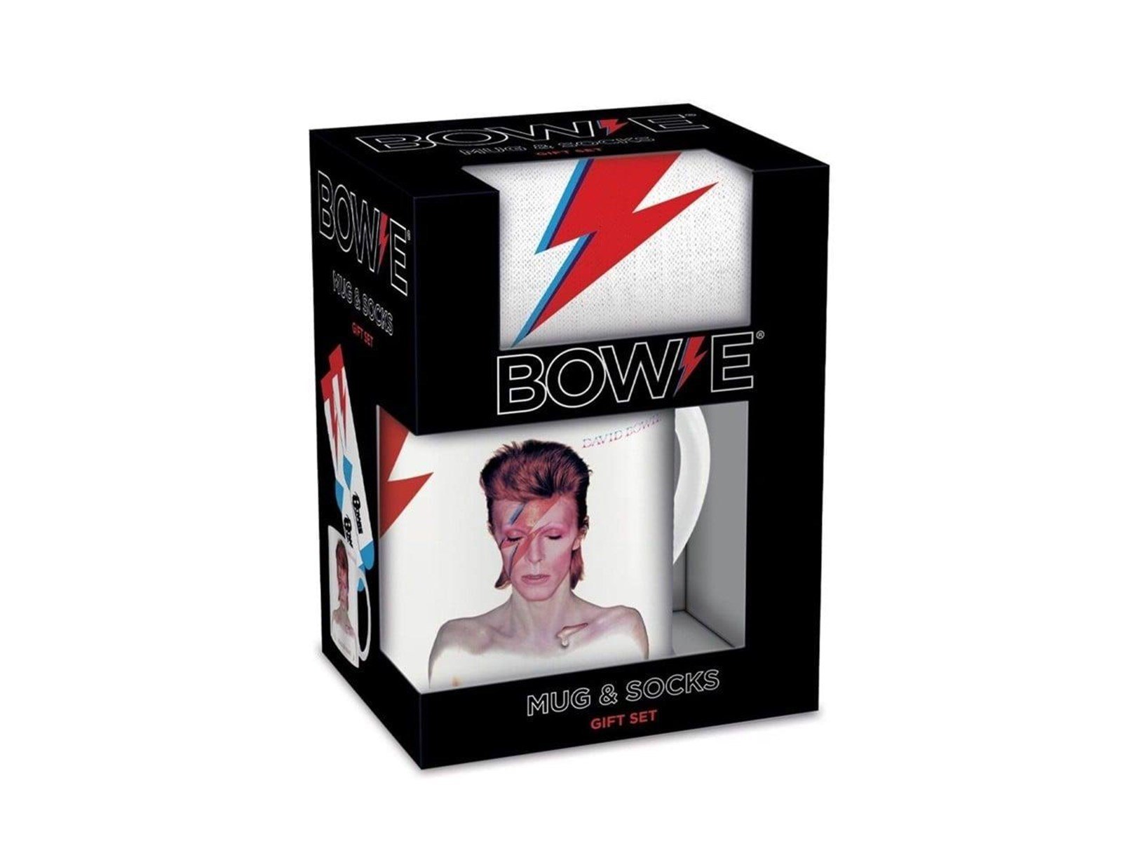 Pyramid - David Bowie Mug & Sock Set - UK sizes 3-8 (EU 36-41) - Socken