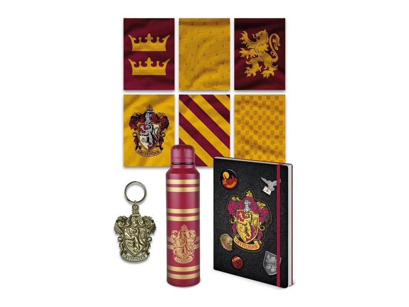 Pyramid - Harry Potter (Colorful Creast Gryffindor) Premium - Geschenkset
