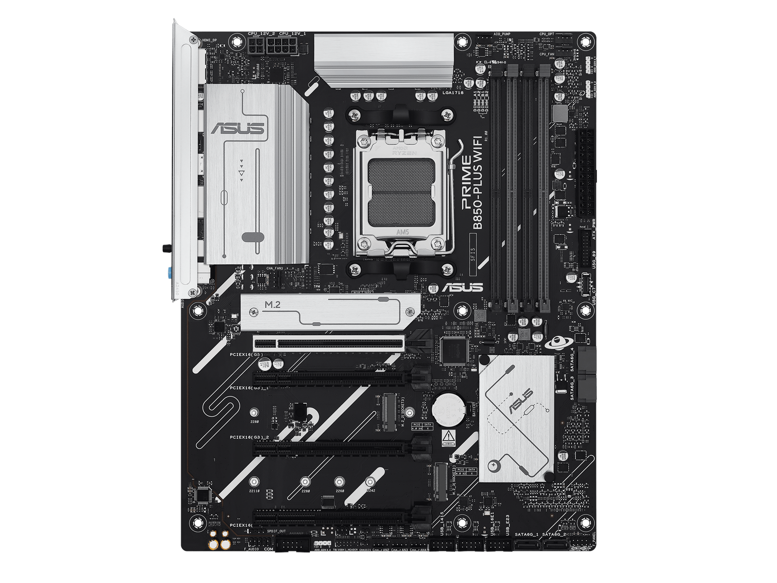 ASUS PRIME B850-PLUS WIFI Mainboard - AMD B850 - AMD AM5 socket - DDR5 RAM - ATX