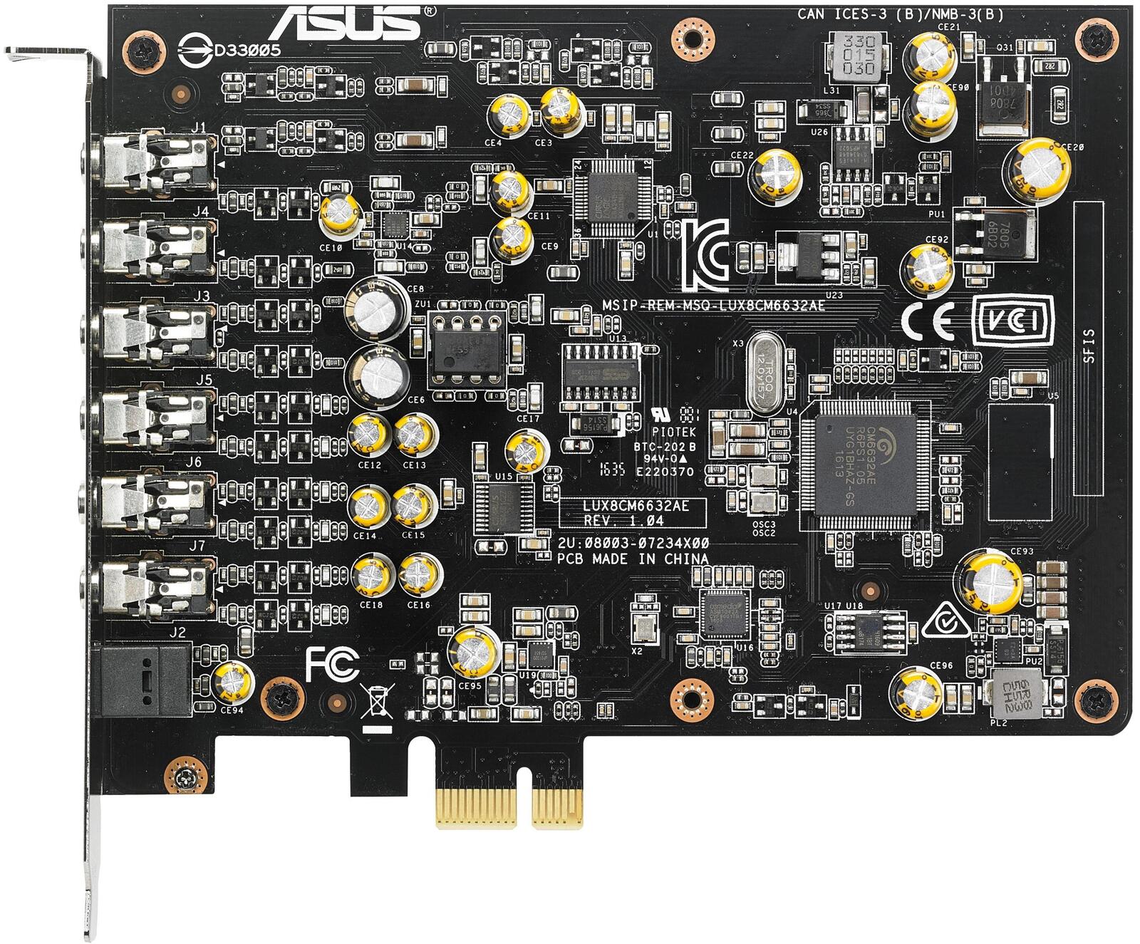 ASUS Xonar AE interne Soundkarte