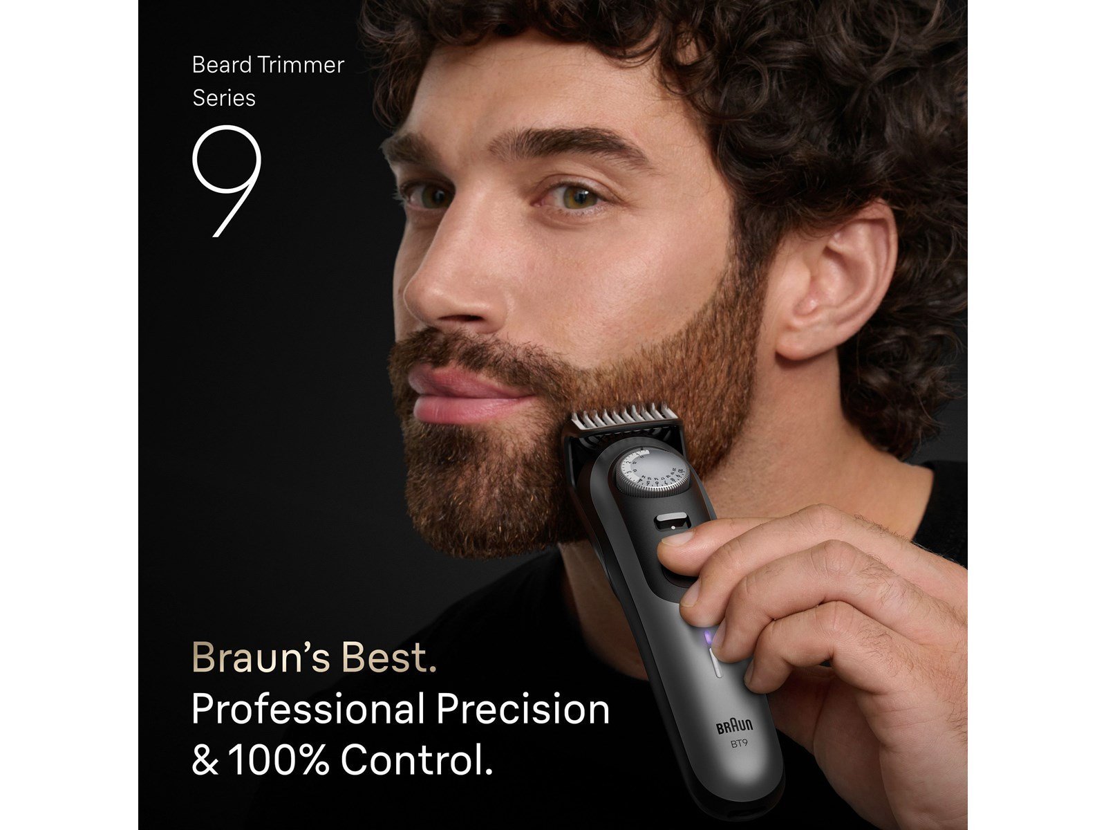 Braun Barttrimmer Styler BT 9520 - Satin Chrome