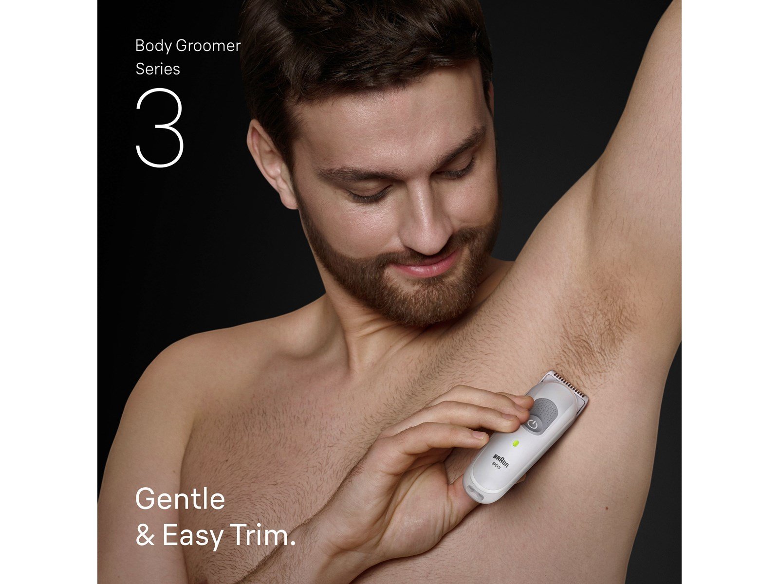 Braun Body trimmer Styler BG 3530 - Gentle Grey
