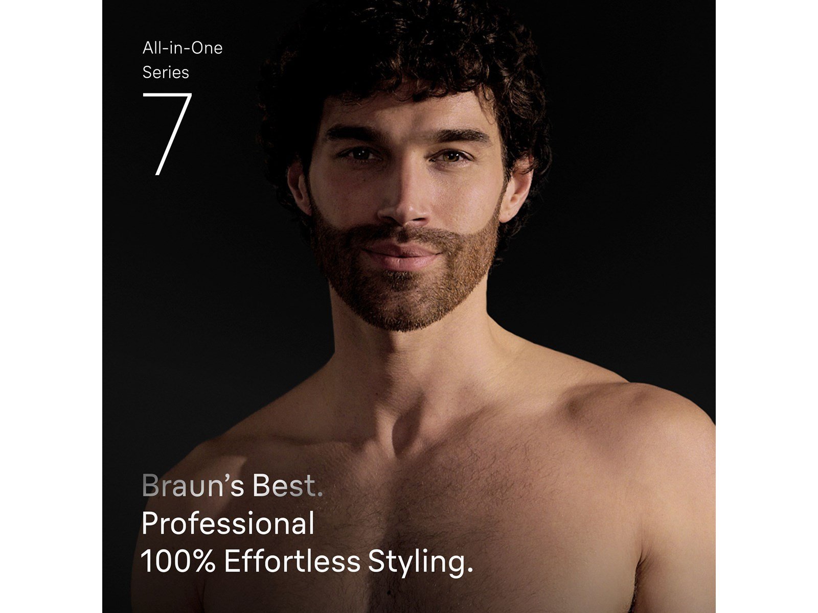 Braun Body trimmer Styler AIO 7540 - Black / Deep Blue