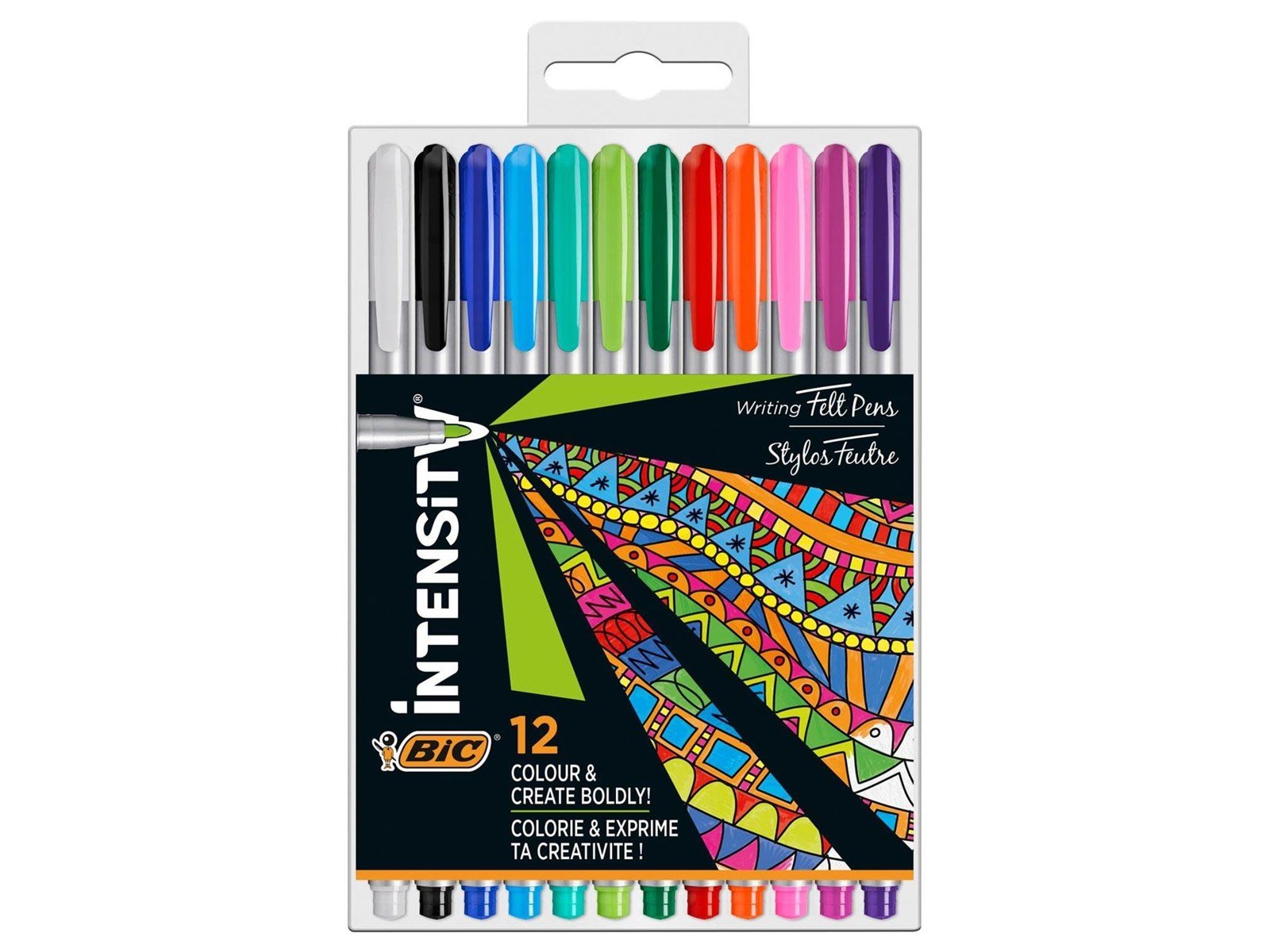 BIC Intensity Fineliners Pastel 12 pcs.