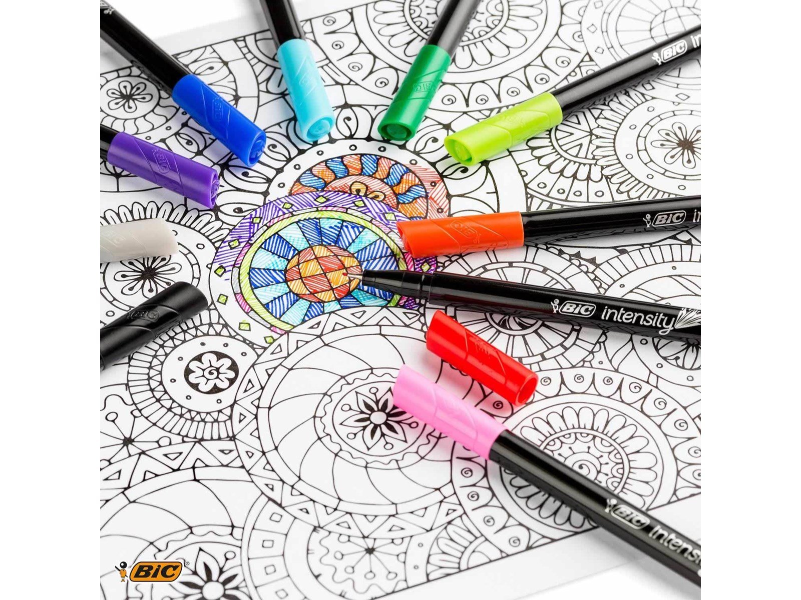 BIC Intensity Fineliners Pastel 12 pcs.