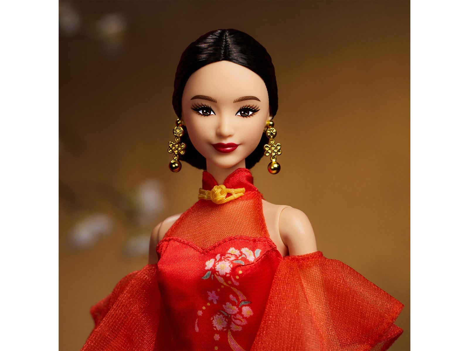 Barbie Signature Lunar New Year Doll With Qipao Dress & Golden Accessories